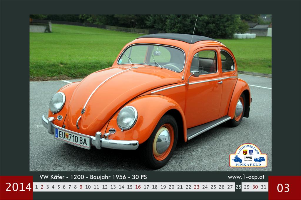 Oldtimerkalender 2014